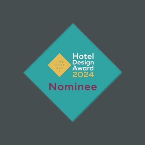 Warum ins BERGEBLICK? One Nine Six Hotel Design Award 2024 Nominee Logo